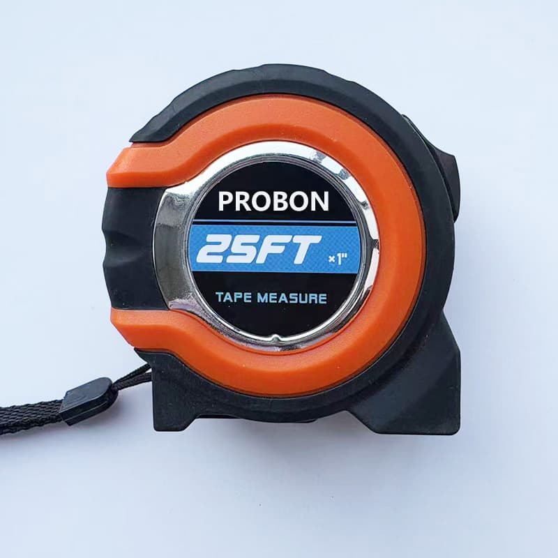 Factory Cross-border 16FT Inch Tape Measure, 25FT Wear-Resistant Steel Tape Measure, 7.5M Metric/Imperial Case Tape Measure