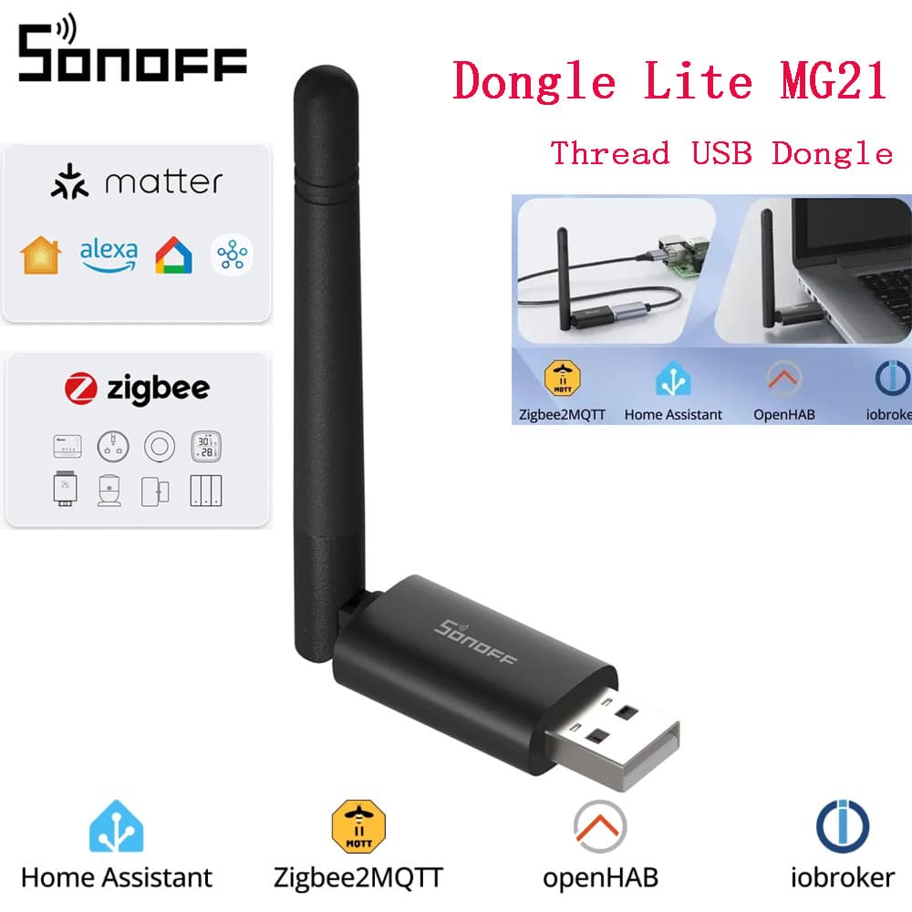 SONOFF Dongle Lite Gateway Controller Mini MG21 Zigbee/Thread USB Dongle