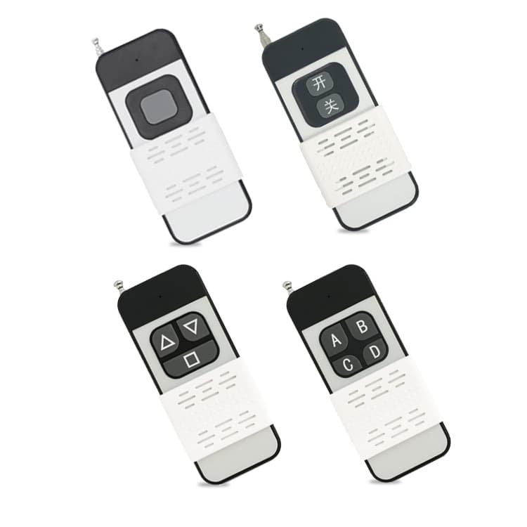 High Power Water Pump Switch Remote Control 1000m Long Range 433m Frequency Socket Light Head Wireless Remote Control