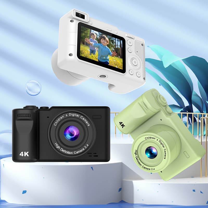 Cross-border Q9 Kids Digital Camera Mini Camcorder SLR Sports Camera Toy HD Dual Camera Photo Video