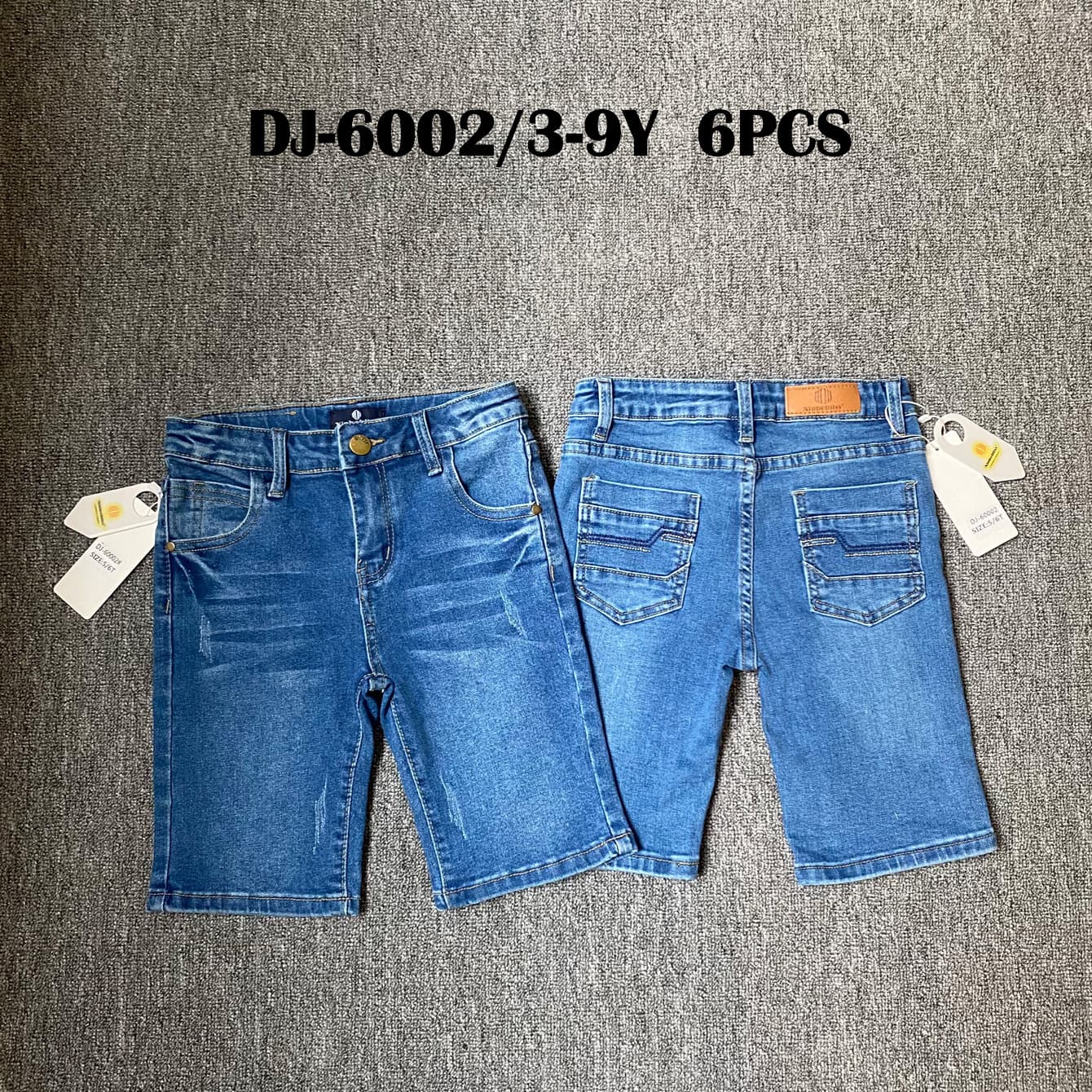 Boys' Denim Shorts Casual Mid-Length Shorts for Boys Wholesale Boys Denim Shorts