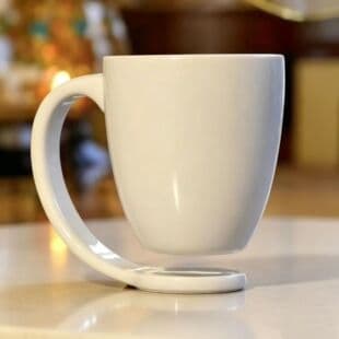 Solid Color Suspension Mug Creative Floating Mug Home Office Breakfast Cup Milk Cup Coffee Cup Ceramic Cup