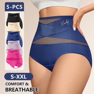 High Waist Tummy Control Panties for Women Plus Size Cross-border Amazon EU US Temu Shein Triangle Briefs