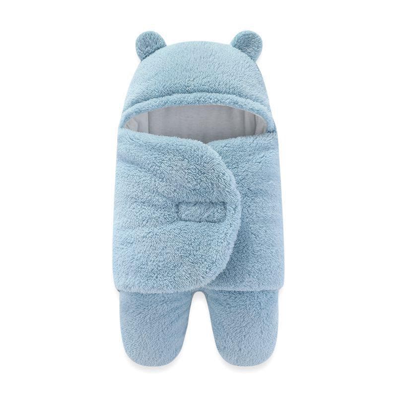 Cross-Border Newborn Swaddle Blanket for Outdoor Use, Thickened Autumn/Winter Baby Anti-Startle Sleep Sack, New Style