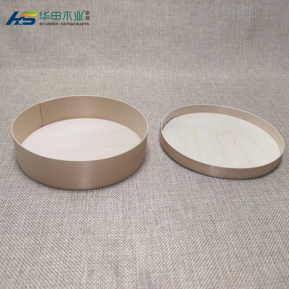 Basque Double-Layer Cheesecake Packaging Box Tiramisu Recessed Cake Round Takeout Box 3/4/5/6 Inch Party Favor