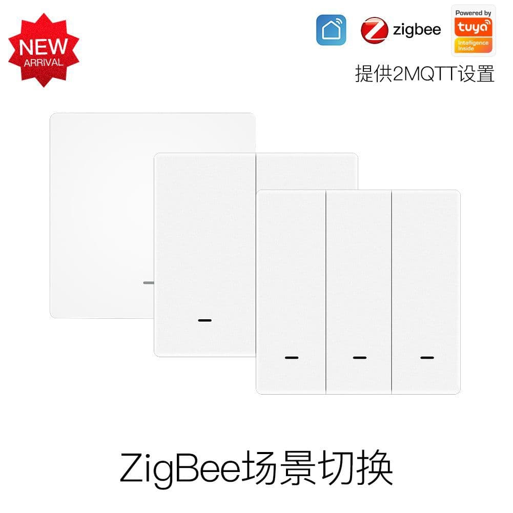 Zigbee Wireless Smart Switch Scene Sticker App Timer Scene Button Intelligent Home Control Switch