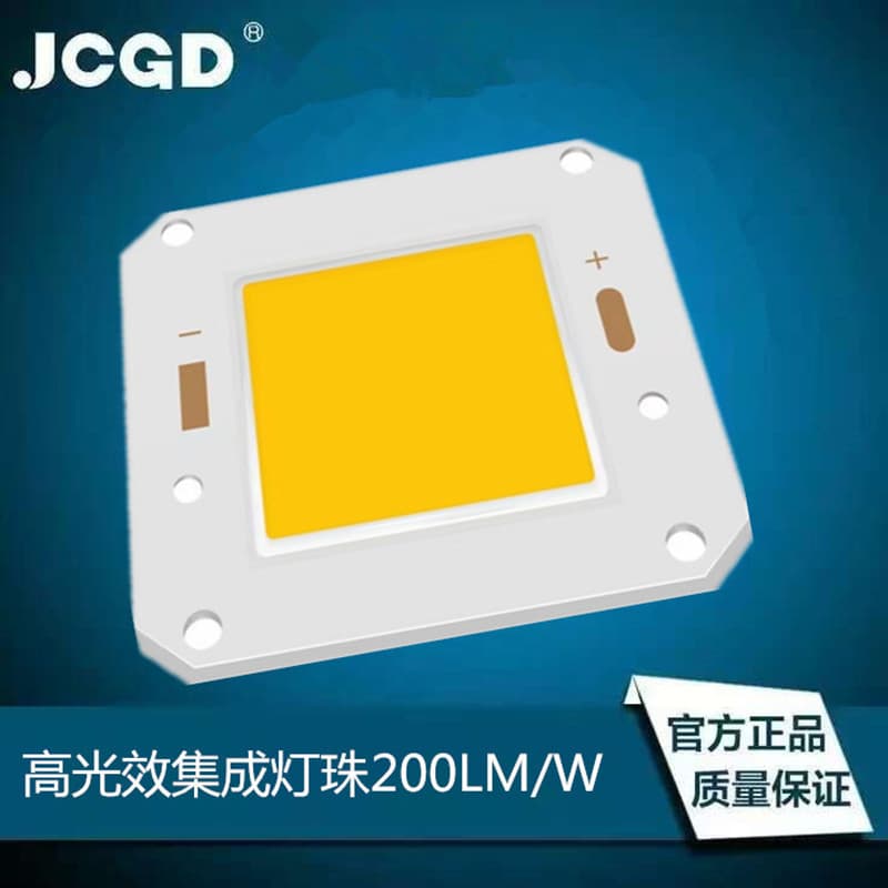 LED Integrated Bead High Power 50-100W Street Light Source Floodlight Spotlight COB Light Source Customizable