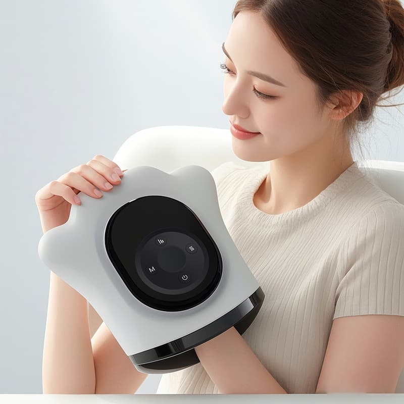 Bear Claw Hand Massager Finger Joint Massager Palm Massager Zone Kneading Heat Relaxation BHM01