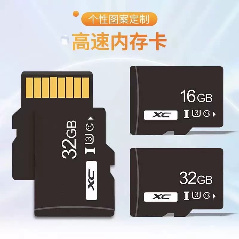 128GB High-Speed Mobile Memory Card, 64GB Dash Cam SD Card, 32GB Surveillance Camera Universal Storage