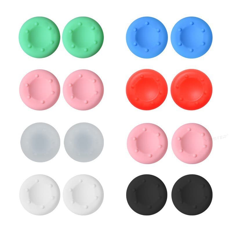 PS5/PS4 Joystick Cap Anti-Slip Silicone Joystick Cover PS4/PS3/X-BOX Universal Controller Button 8-Point Cap