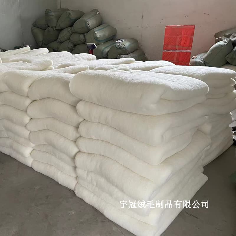Custom 100% Wool Quilt Filling, Cotton Quilt Core, Mattress Padding, Needle-Punched Cotton Batting, Sheep Wool Quilt, Non-Shedding