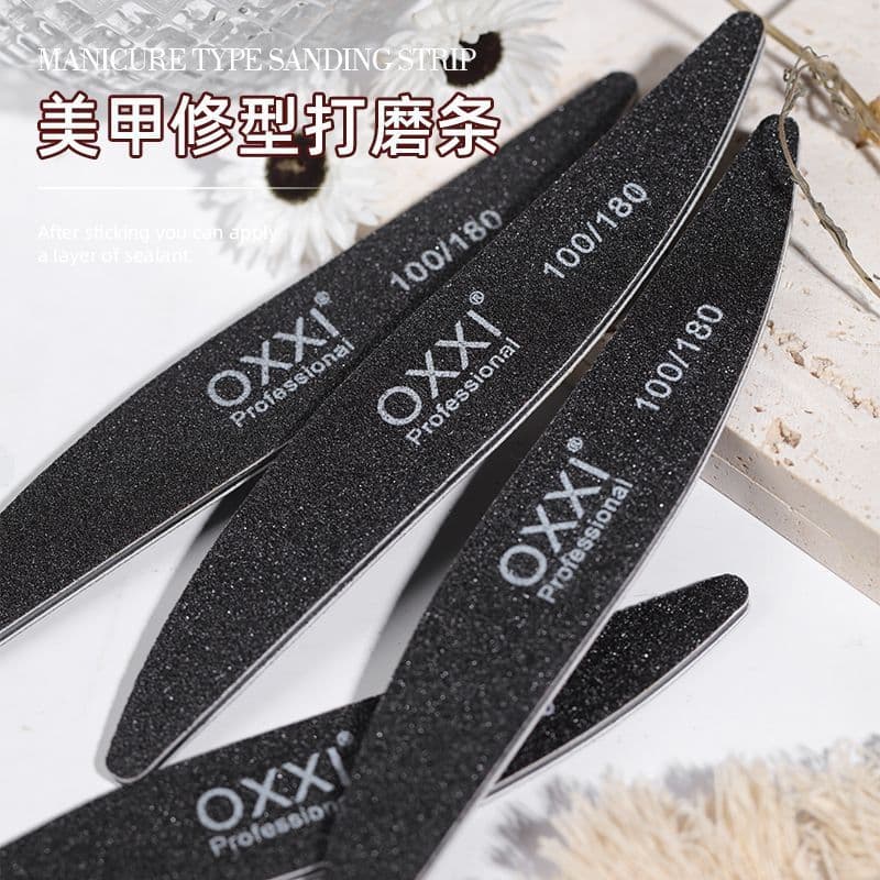 Leaf-shaped Nail File for Manicure, Polishing, and Shaping – Personal Nail File for Nail Salon or Home Use