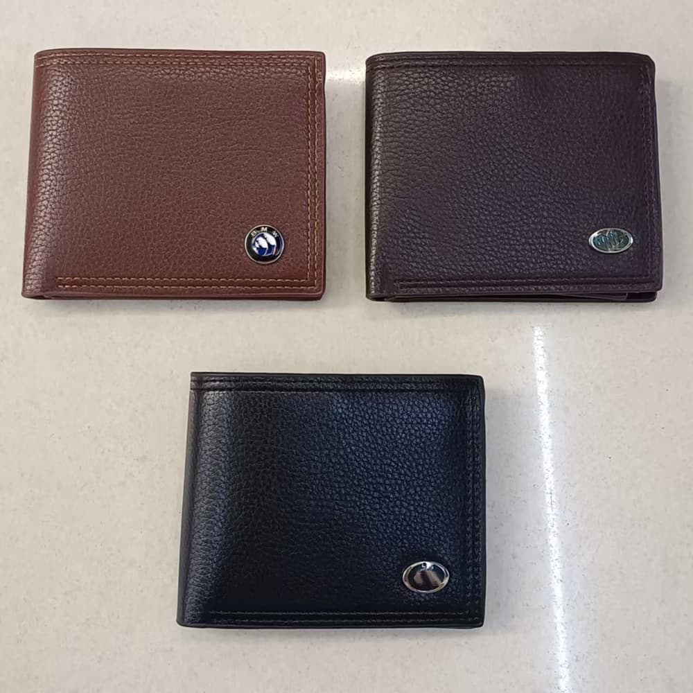 Vintage Men's Wallet for Street Vendors, Multi-Card Holder Money Clip, Metal Clasp Wallet, Fashion Casual Short Bifold
