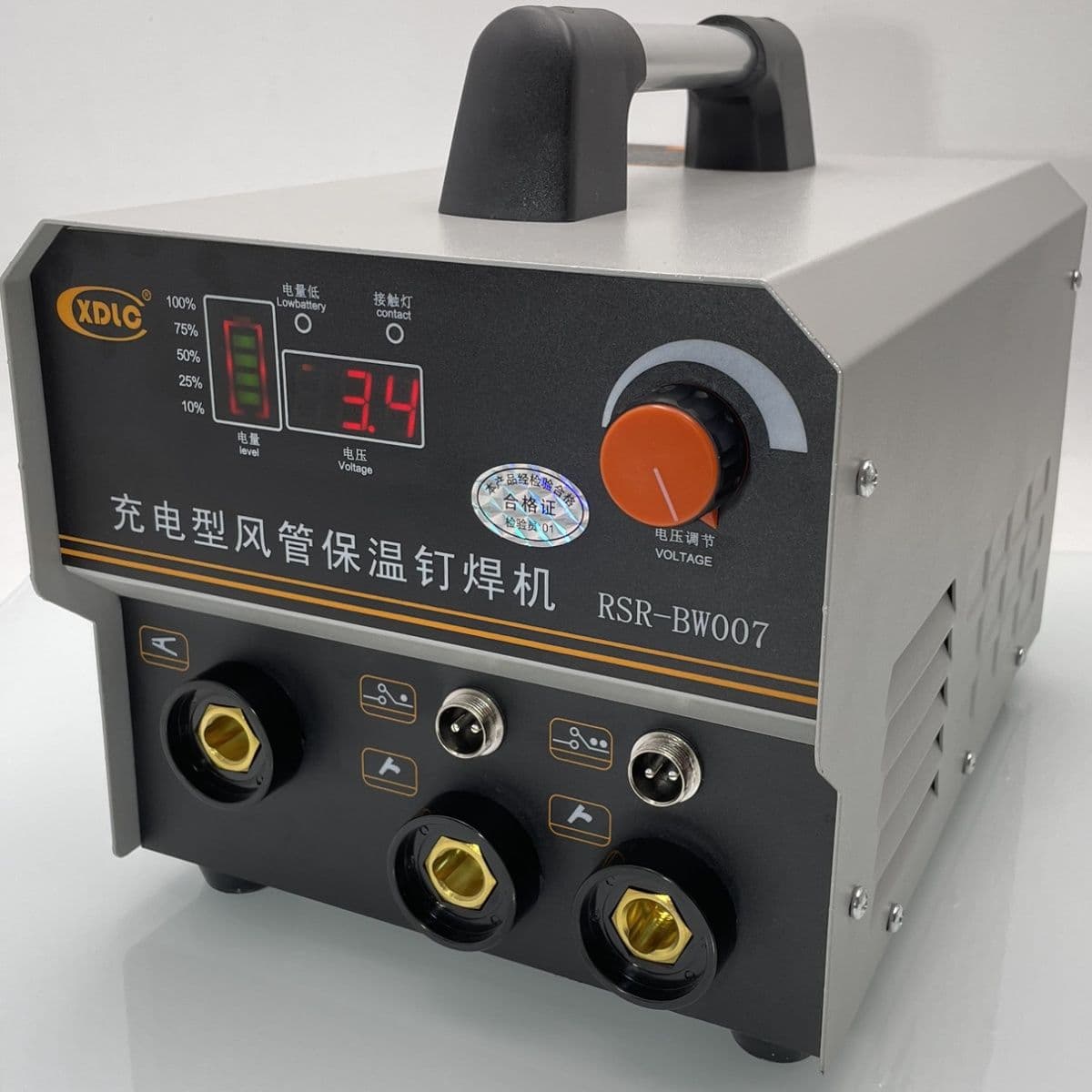 Wholesale of rechargeable air duct insulation nail stud welders, lightweight with mark-free welding, charging time in hours.