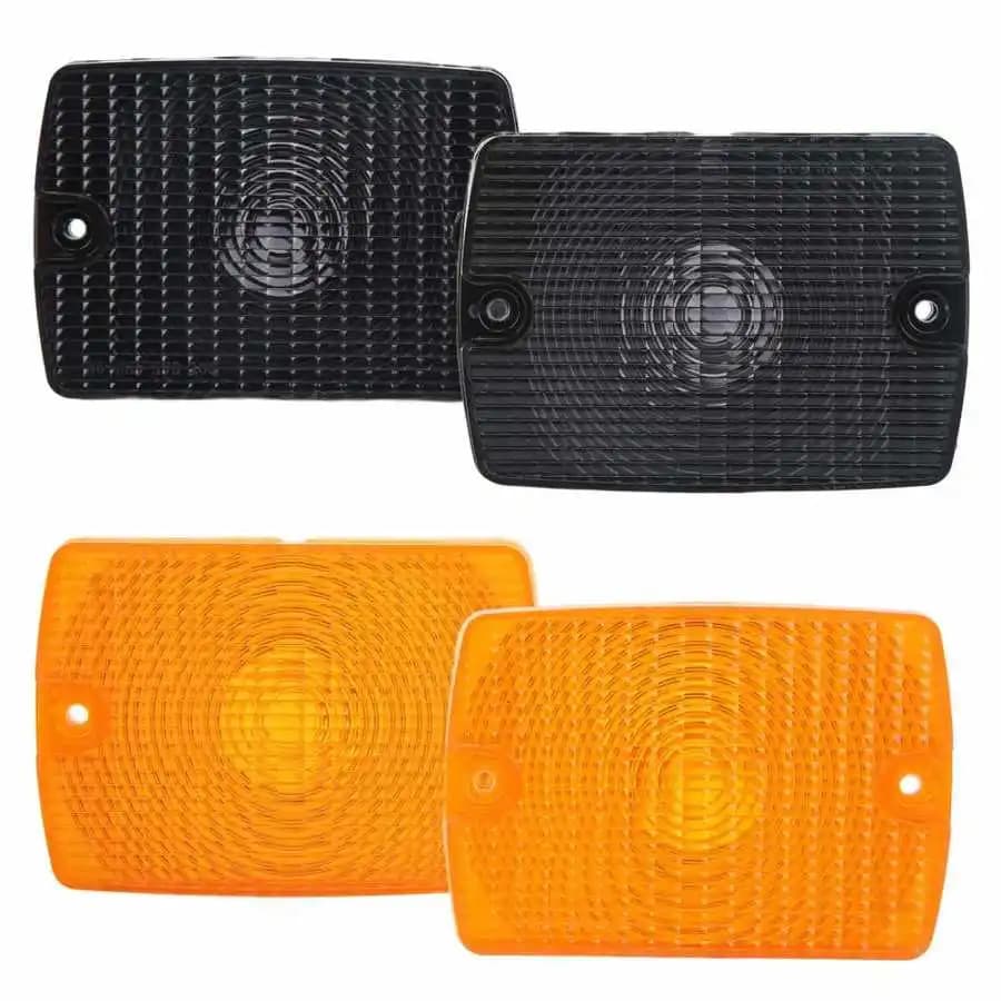 Compatible with Jeep Wrangler YJ 87-95 Front Bumper Light Turn Signal 56001378/CH2520111