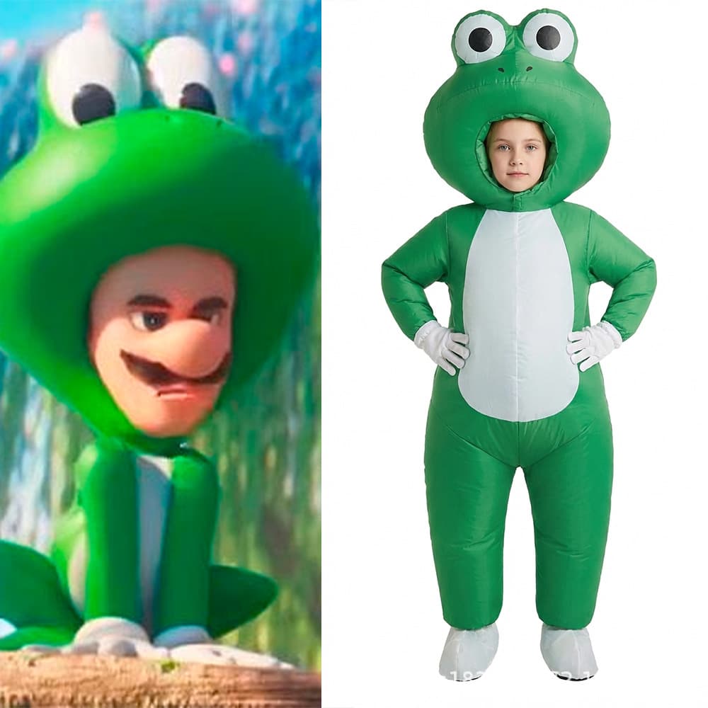 Halloween party frog mascot costume Children's Day popular inflatable costume cosplay outfit