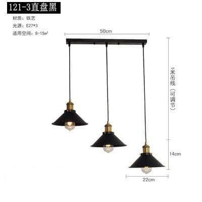 Modern Minimalist 3-Light Pendant Chandelier for Dining Room, Bar, Creative Dining Table, Bedroom, Living Room, Nordic Style