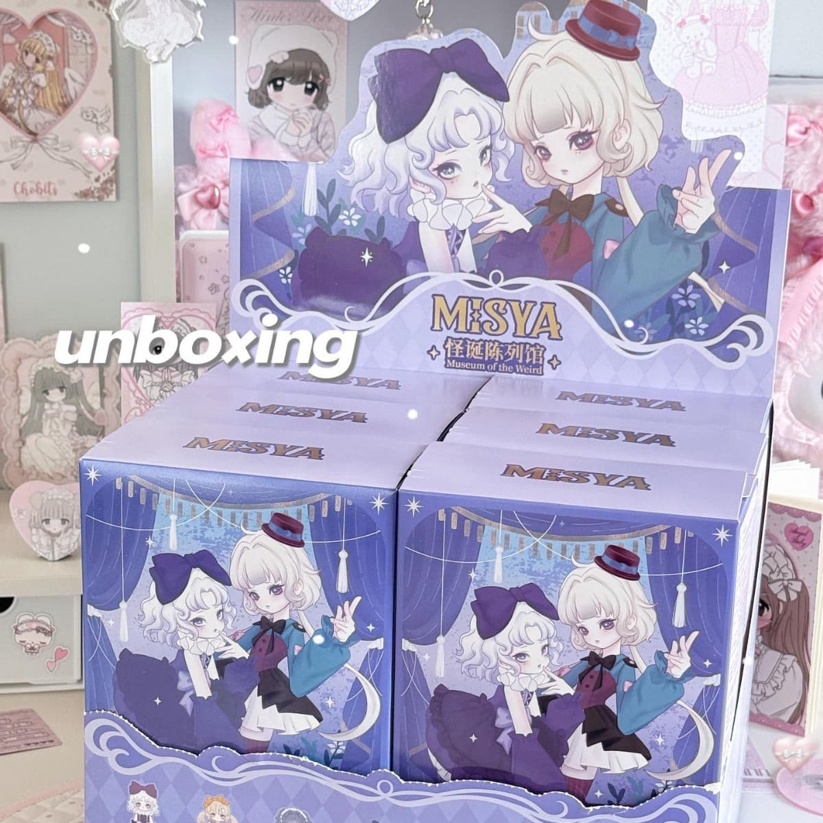 [Official Edition] Bjd Blind Box Mihia Quirky Display Museum Series Figurine with Movable Joints and Changeable Outfits Anime Collection