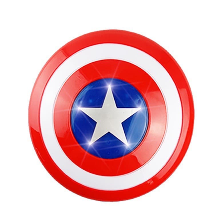 Children's Captain America Shield Movie Superhero Plastic Toy Captain America Weapon Game Prop Cosplay