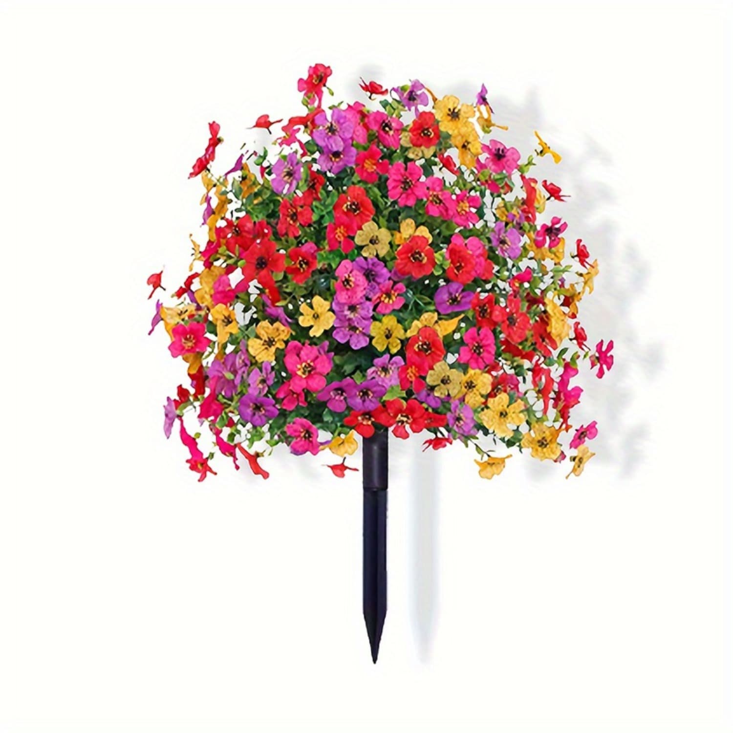 Cross-border hot seller, realistic tree-shaped daisy stake, home decor, outdoor decoration, supports cross-border dropshipping