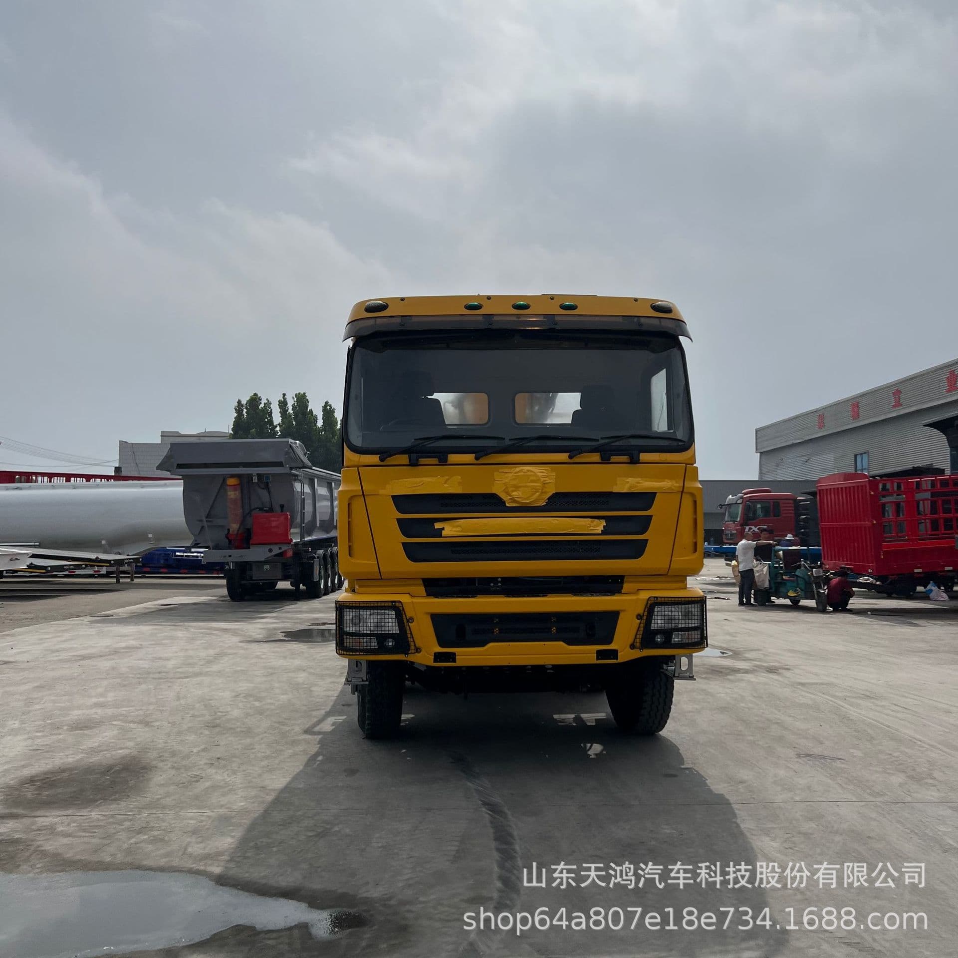 Cross-border supply Shaanxi Delong 8X4 truck crane - 20 ton XCMG truck crane engineering truck