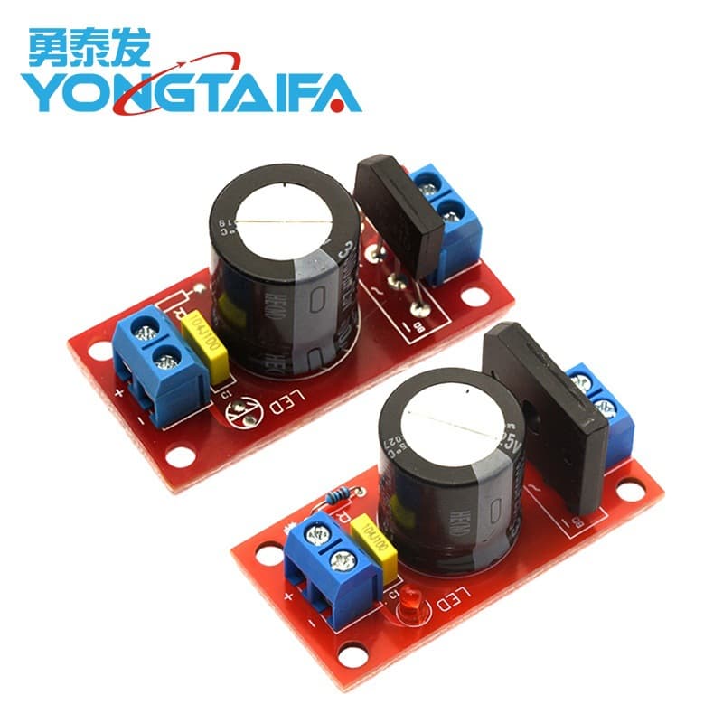 3A/8A Amplifier Rectifier Filter Power Board AC to DC Single Power Board with Red LED Indicator