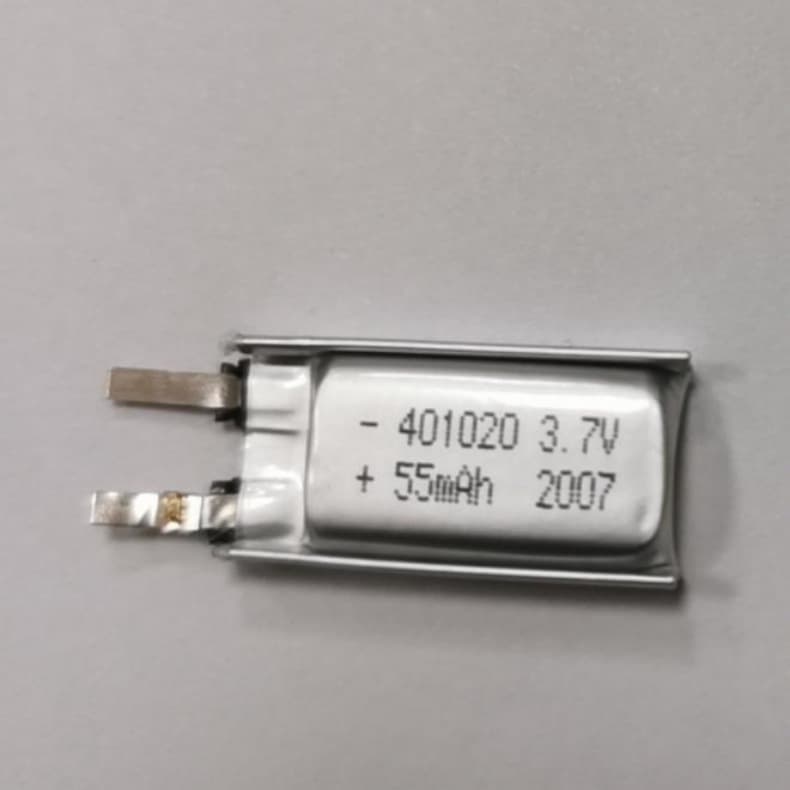 401020 Lithium Battery 50mAh Bluetooth Headphone Battery Locator 401020 Polymer Lithium Battery