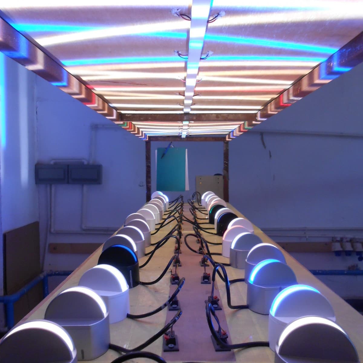 180 Degree Window Sill Light Knife RGBW Lighting Outdoor Landscape Light Aisle Corridor Door and Window Building DMX512 Atmosphere