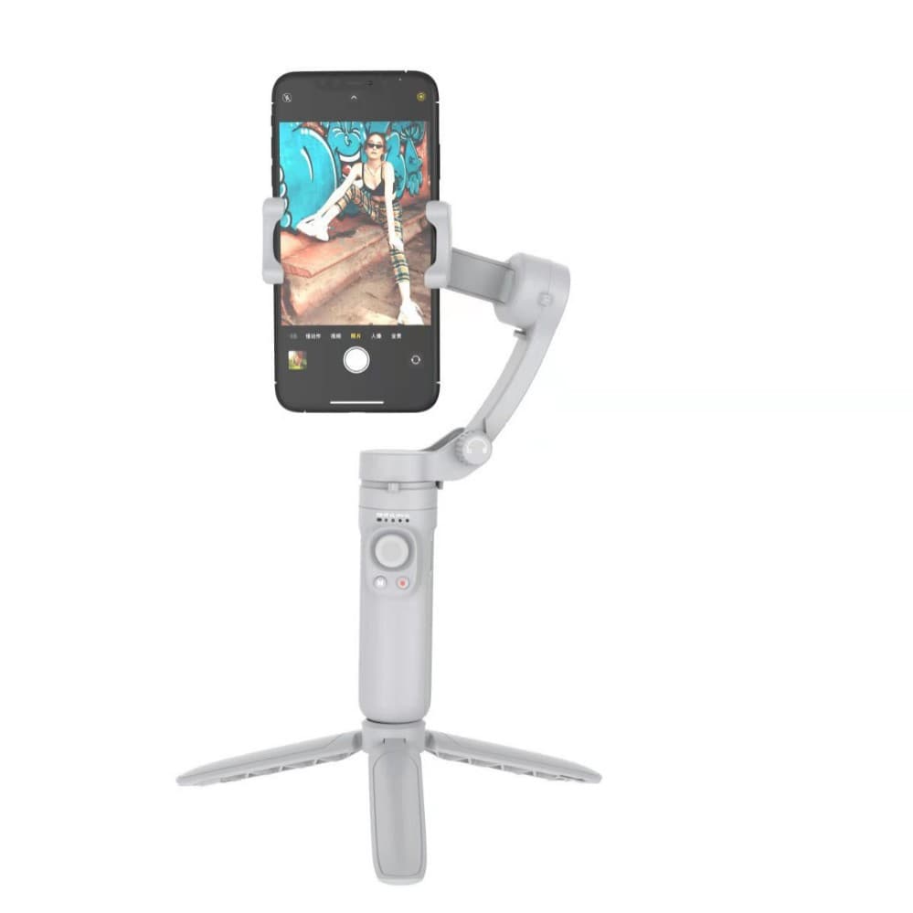 SK062 Foldable 3-Axis Phone Stabilizer Pocket Handheld Gimbal Face Recognition Anti-Shake One-Key Switch