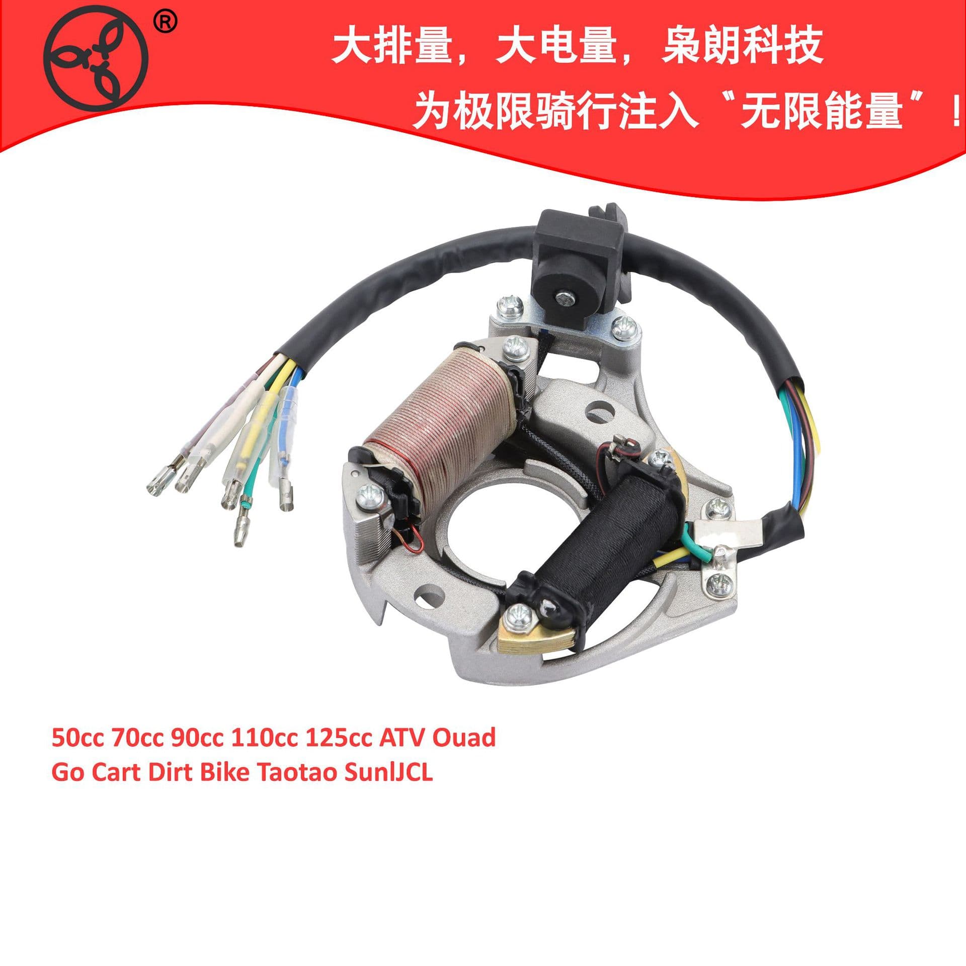 Motorcycle Magneto Coil Parts 50cc 70cc 90cc 110cc 125cc ATV Electric Vehicle Factory