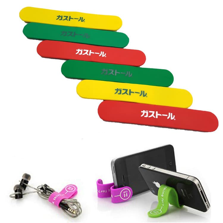 Cross-border Silicone Magnetic Cable Clip Bookmark Clip Silicone Magnetic Cable Organizer Simple Phone Stand Cord Winder Convenient Clip