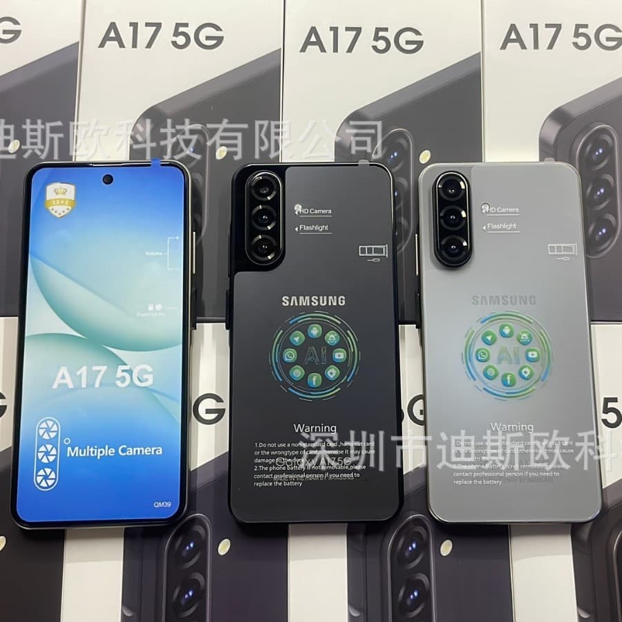 Cross-border new A17 i17pro max A77 A56 S25U S26U A26 large screen smartphone