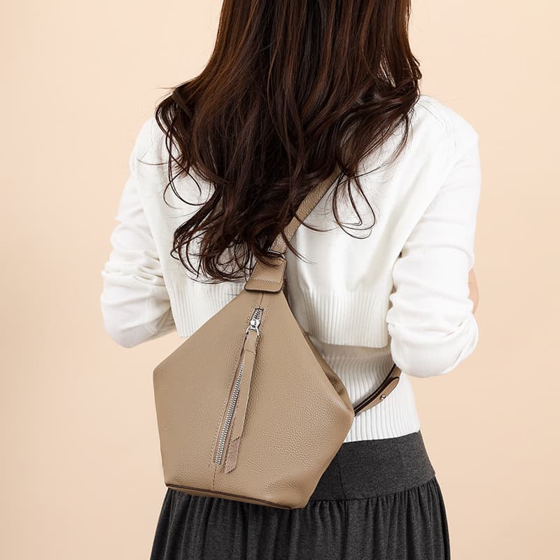 Top Layer Cowhide Multi-functional Backpack Versatile New Autumn Winter Retro Crossbody Shoulder Underarm Bag Genuine Leather Women's Bag Trendy