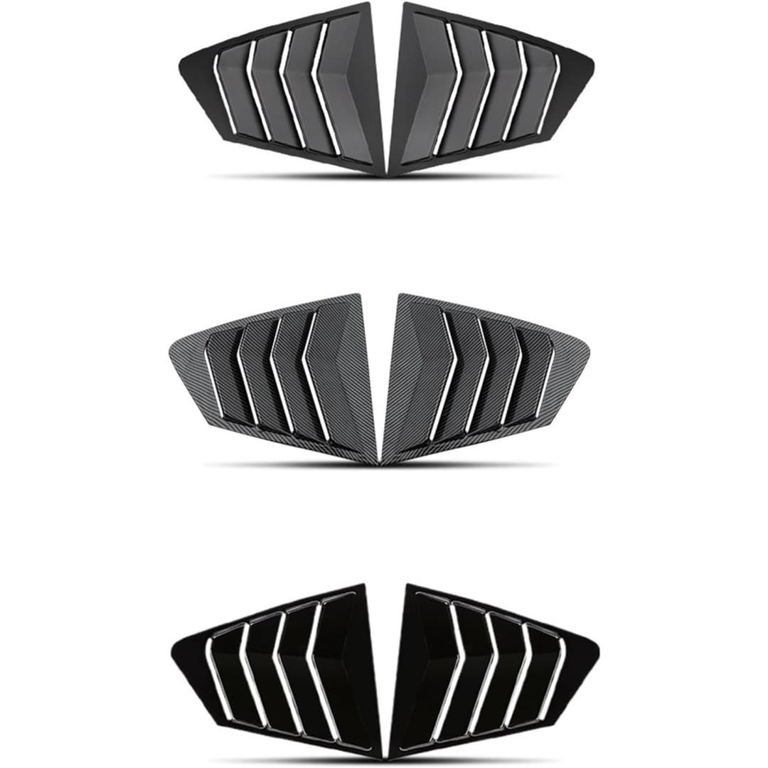 Compatible with 20-25 Mazda 3 Axela Rear Louver Window Trim Modification Accessories