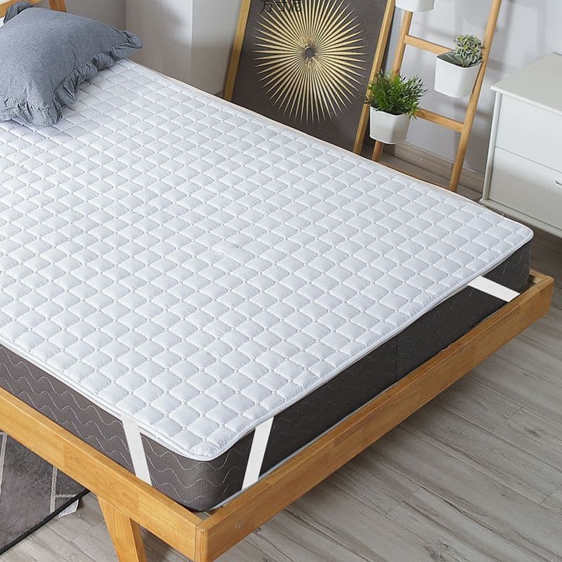 Wholesale and single-piece factory pricing for hotel bed underlays, thickened protective pads, and single/double bed mattress toppers