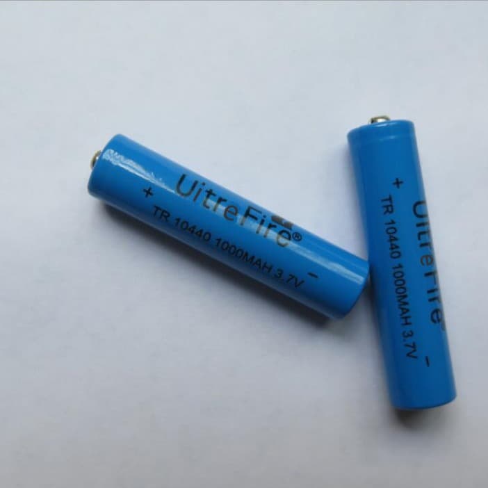 10440 Lithium Battery 3.7V AAA 1000mAh High Capacity for Laser Pointer Electric Toothbrush Rechargeable Battery