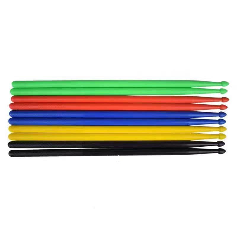Drum set drum stick 5A color nylon material drum stick jazz drum hammer stage performance drum stick drum accessories