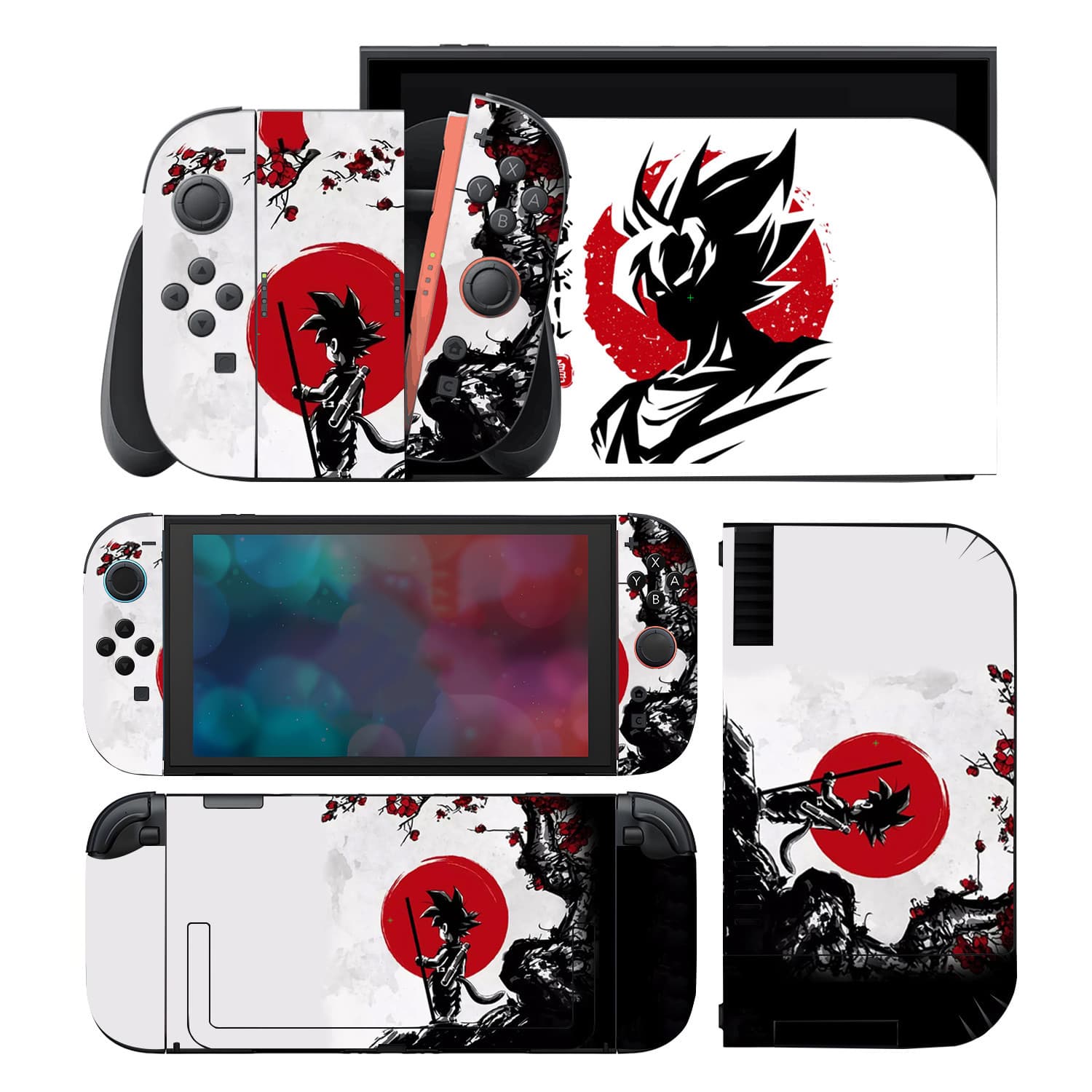 Compatible with Nintendo Switch2 Shell Protective Film, Switch2 Cute Cartoon Sticker, Matte, No Residue