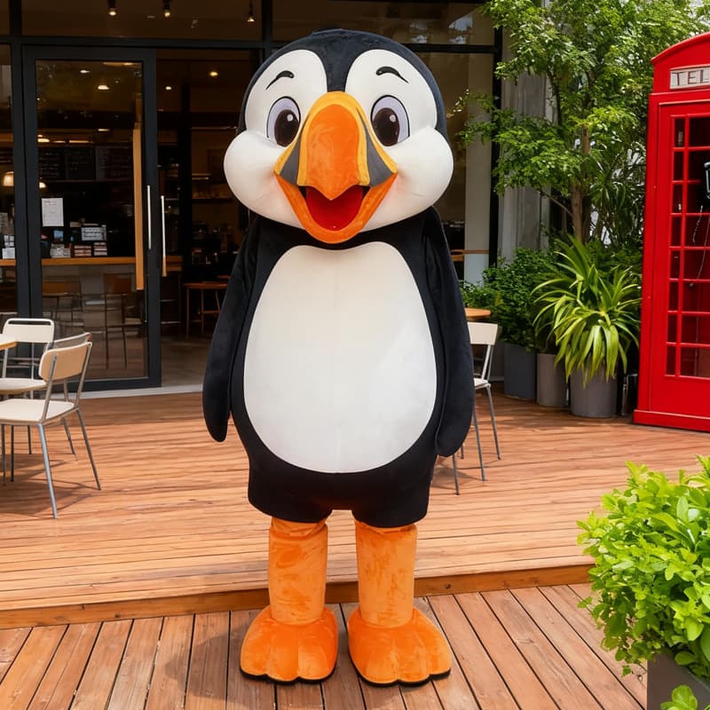 Custom foam carved cartoon character costume for adult promotional use, custom-made plush suit inflatable mascot prop