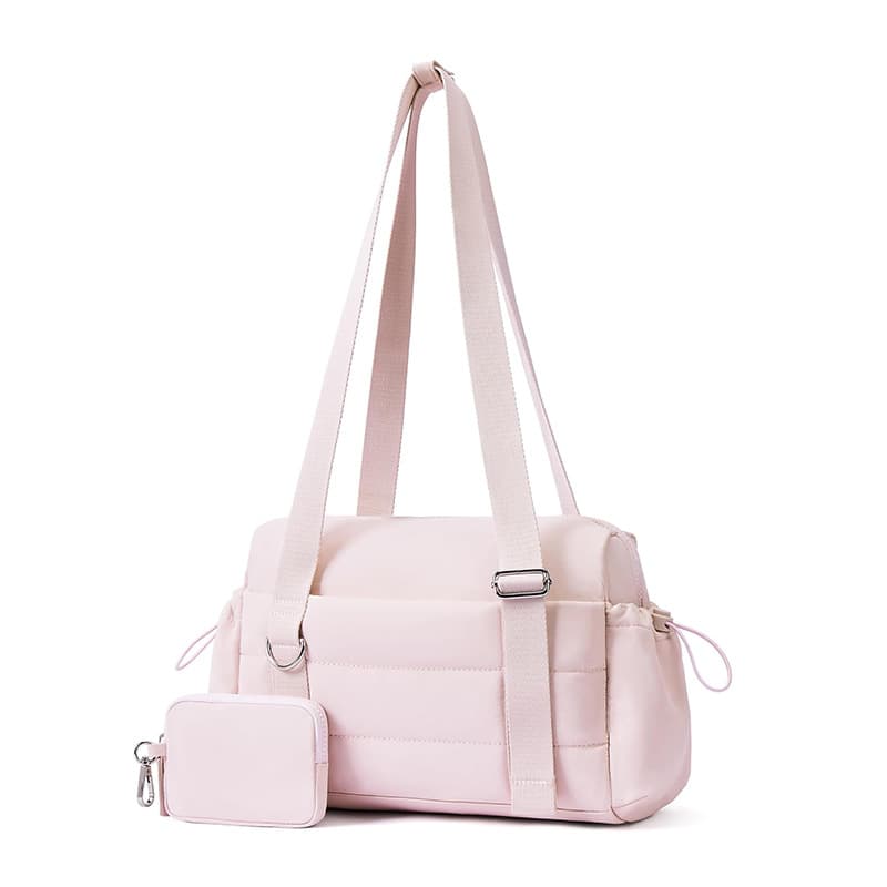 Amazon New Women's Shoulder Bag Gym Bag Mini Fitness Duffel with Wet Compartment and Gym Tote