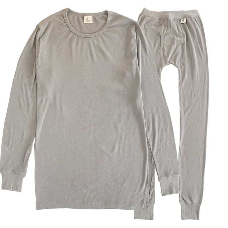 Custom Men's Underwear Set OEM Processing Autumn and Winter Thermal Underwear Base Layer Shirt ODM Sample Pure Cotton Underwear Inner Layer
