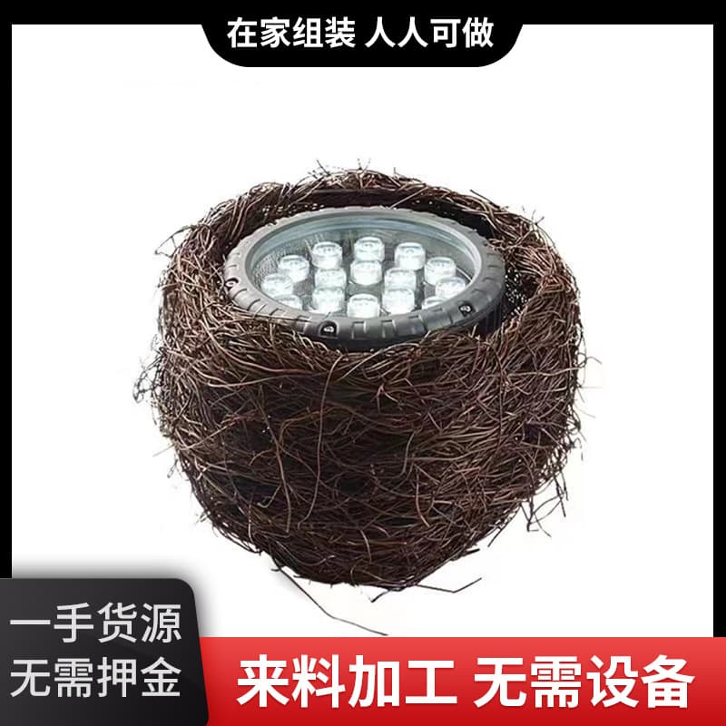 Outsourcing of manual electronics assembly work; simple electronic product making at home; manual assembly, processing, and recycling.