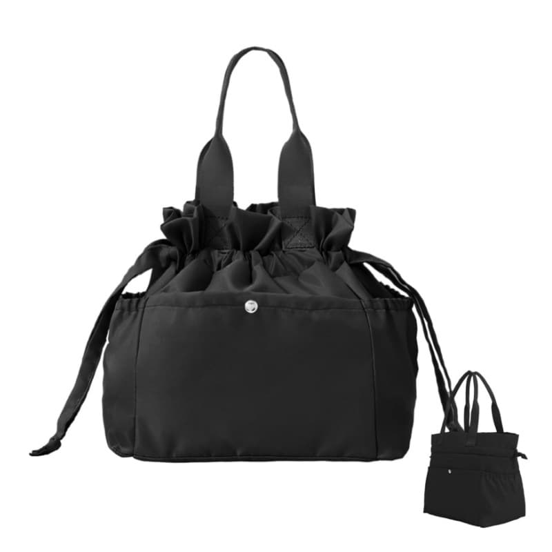 Cross-border same style women's lunch bag drawstring insulated lunch box bag large anti-fouling drawstring portable meal bag