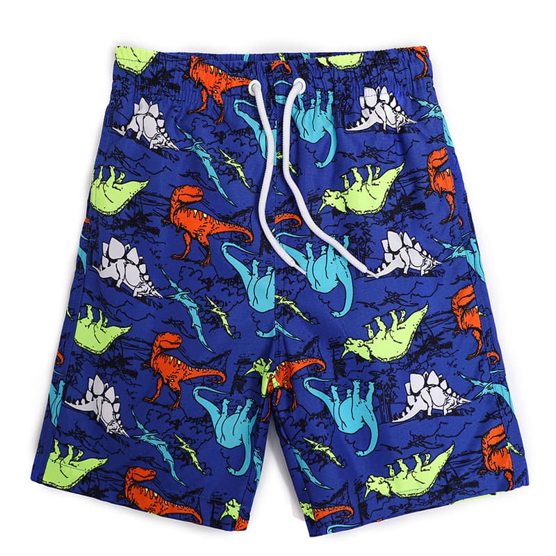 Summer Beach Shorts for Boys, Printed Beach Pants, Casual Loose Shorts, Boys' Five-Point Shorts, Factory Direct Wholesale