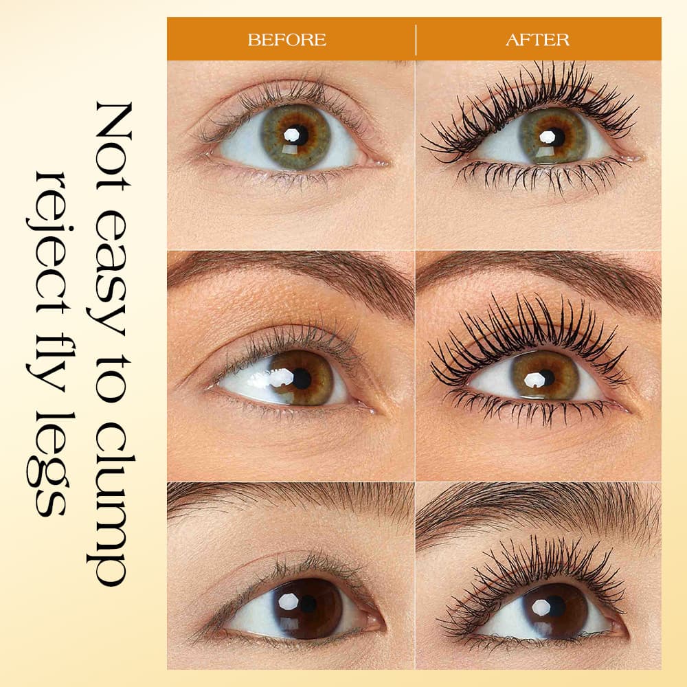 Cross-border TK LANYI Steel Tube Curling Mascara Base, Waterproof Smudge-proof Setting Ribbed Mascara
