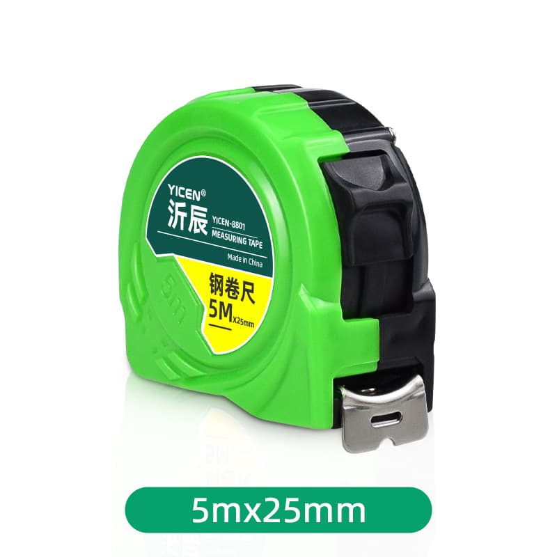 High Precision Durable Thickened Drop-Resistant 5m 10m Tape Measure, Home Woodworking Masonry Measurement Hardened Steel Tape Measure