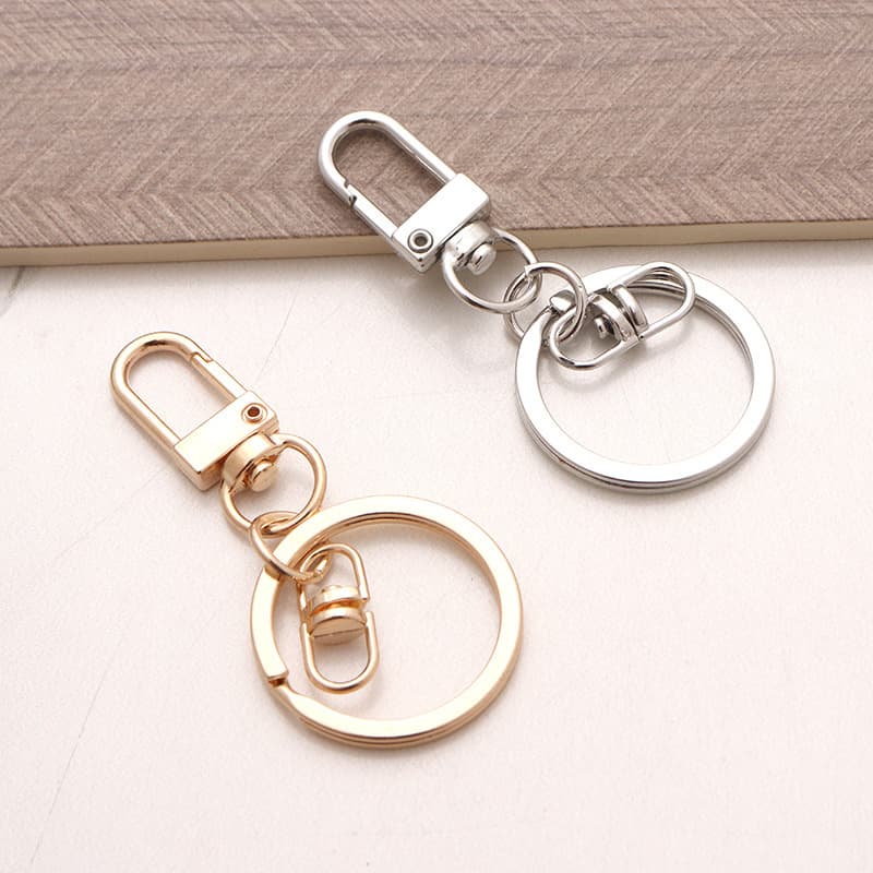 Rotating Dog Clip, Door Buckle, Bag Buckle, DIY Jewelry Accessories, Waist Buckle, Slingshot Buckle, Figure-Eight Buckle, Keychain Ring Chain