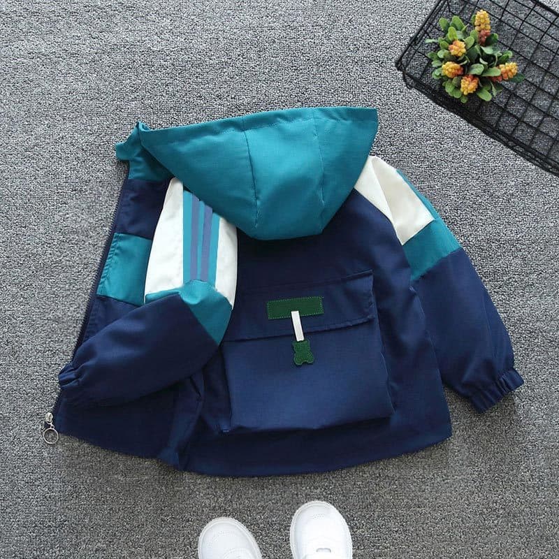 Boys' and Girls' Trendy Jacket Spring/Fall 2025 New Style, Mid-to-Large Kids Top, Cool and Fashionable Streetwear Brand