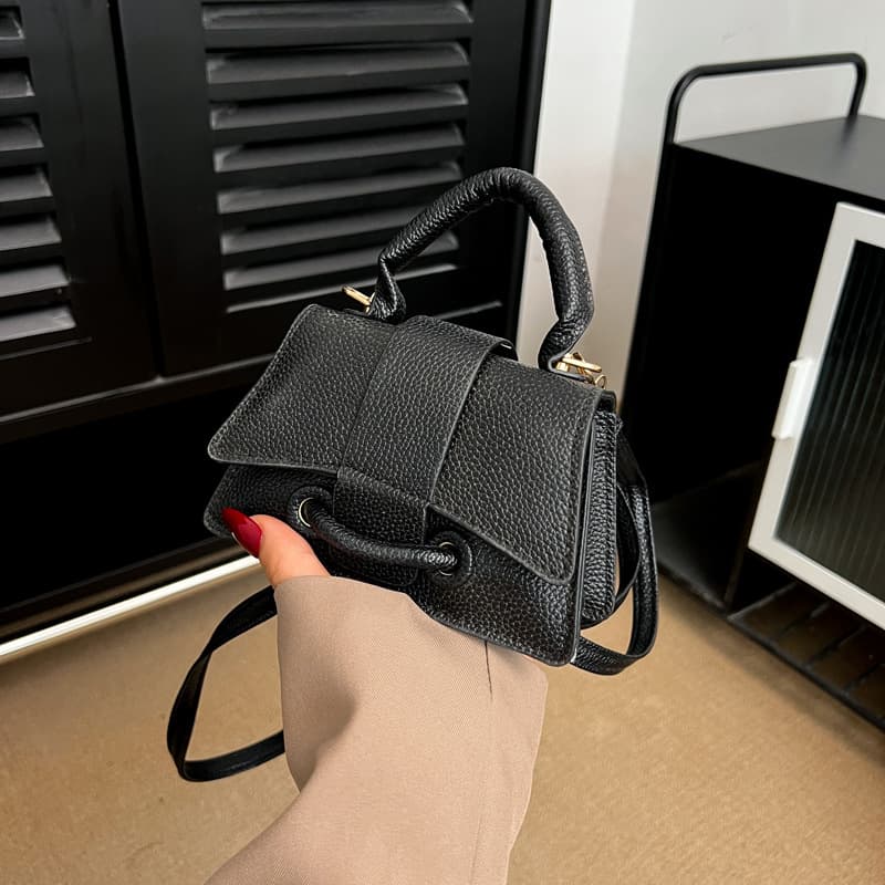 2026 Autumn New Solid Color Mini Bags Temperament Handbags Beautiful One-Shoulder Crossbody Bags Small Square Bags Wholesale for Women