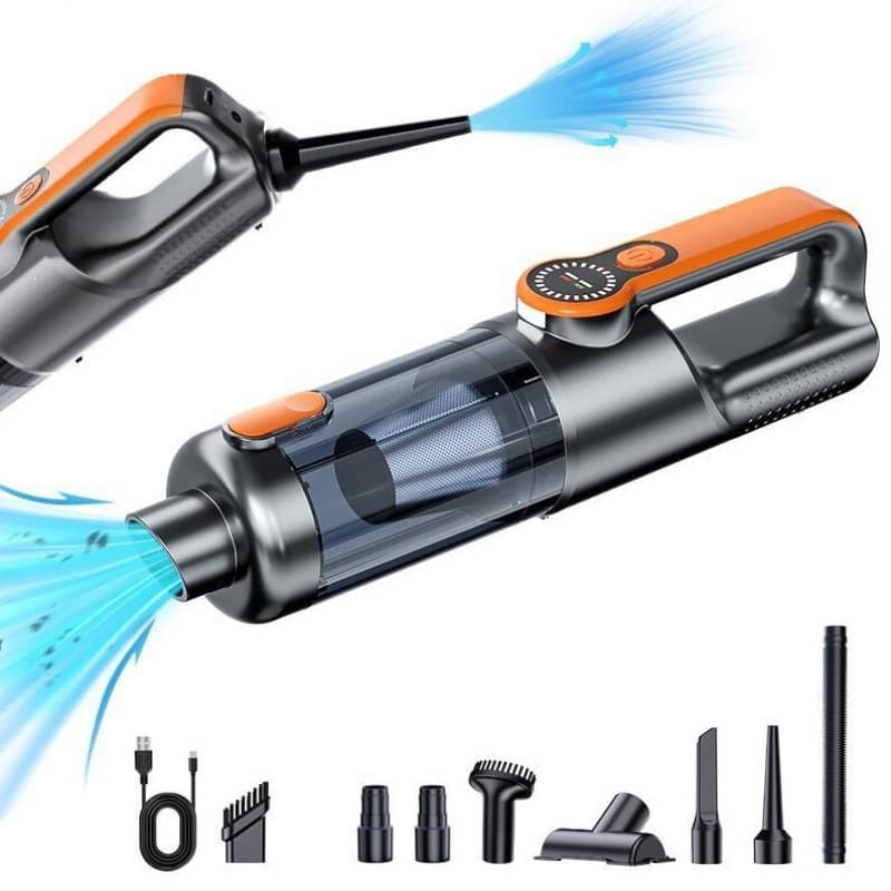 2026 New Car Vacuum Cleaner Super Strong Suction Car Home Handheld Small Cordless Vacuum
